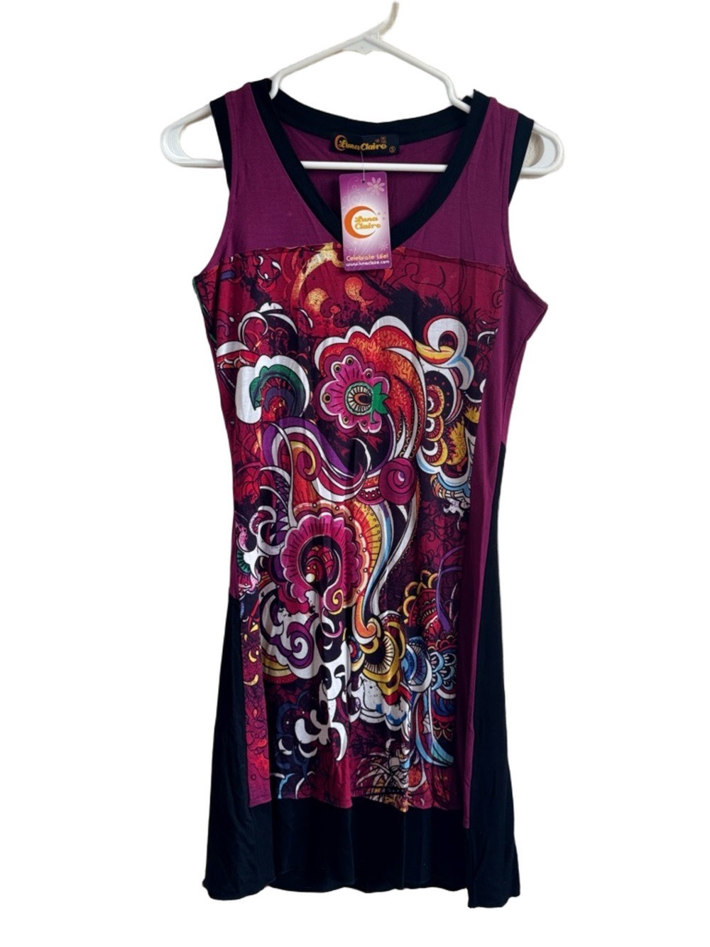 *NWT* LUNA CLAIRE ‘Chinese Dream’ Dress 100% Organic - Picture 4 of 14